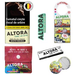 Tutun pentru rulat tigari, 5 x Tutun Altora White Virginia 30g + Produse Altora + Transport Gratuit, TuburiAparate.ro