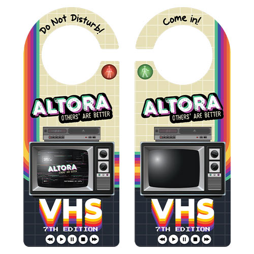 10 x Tutun Altora Authentic 30g + Altora merch (7th Edition) Pachet promotional editia 7 VHS cu 10 pachete de tutun Altora Authentic 30g, tricou si diverse accesorii marca Altora