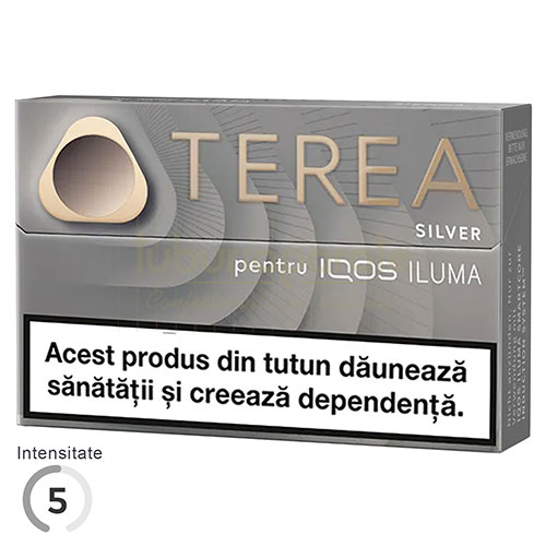 TEREA Silver (20) Pachet cu 20 de rezerve de tutun incalzit TEREA Silver pentru IQOS ILUMA
