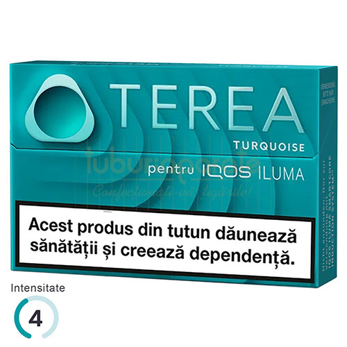TEREA Turquoise (20) Pachet cu 20 de rezerve de tutun incalzit TEREA Turquoise pentru IQOS ILUMA