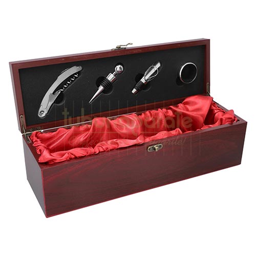 Set Vin DM 11 Wood Set cadou cu accesorii pentu Vin DM 11 Wood