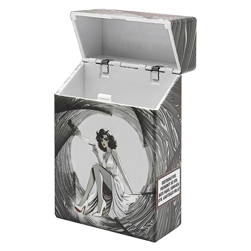 Pachet Tigari Clic Box Altora Film Noir King Size (20) Pachet tigari confectionat din plastic Clic Box Altora Film Noir King Size