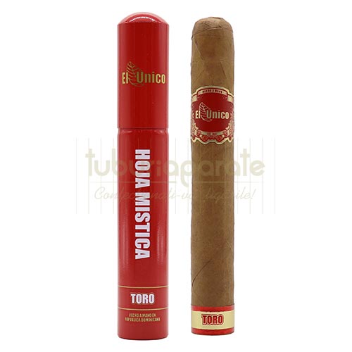 Trabucuri El Unico Hoja Mistica Toro (3) Pachet cu 3 trabucuri confectionate manual El Unico Hoja Mistica Toro de tarie medie spre tare