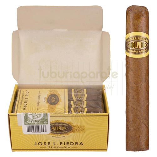 Trabucuri Jose L. Piedra Petit Caballeros (12) Pachet cu 12 trabucuri Jose L. Piedra Petit Caballeros de tarie medie spre tare
