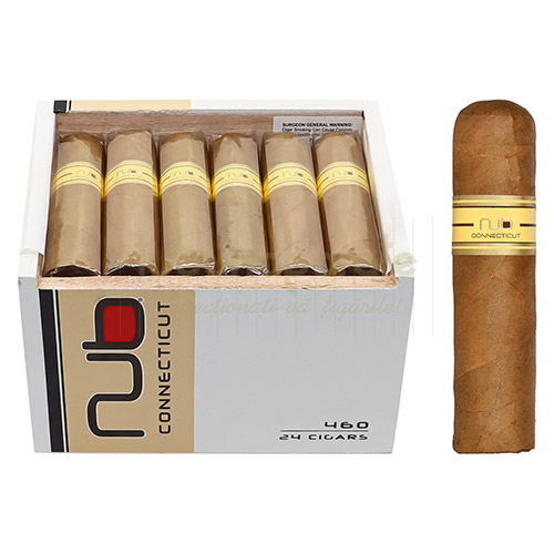 Trabucuri Oliva NUB 460 Connecticut Gordito (24) Cutie din lemn cu 24 trabucuri Oliva NUB 460 Connecticut Gordito de tarie slaba spre medie