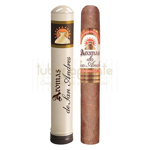 Trabucuri Aromas de San Andres Robusto Tub (20) Pachet cu 20 trabucuri Aromas de San Andres Robusto in tuburi de pastrare