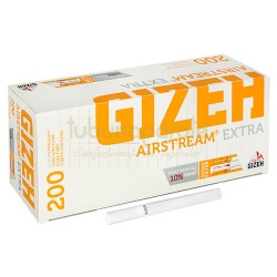 Tuburi tigari cu filtru perforat, Tuburi Tigari Gizeh Airstream Extra (25 mm) 200, TuburiAparate.ro