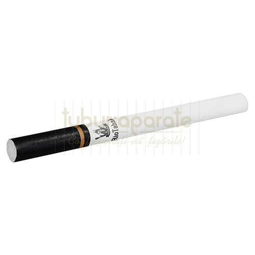 Tuburi tigari RIO Black Ultra Slim Extra Long (24 mm) 200 Tuburi tigari pentru injectat tutun marca Rio Black Ultra Slim Extra Long cu filtru de 24 mm