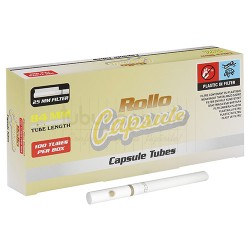 Tuburi tigari, Tuburi tigari Rollo Ultra Slim Capsule (25 mm) 100, TuburiAparate.ro