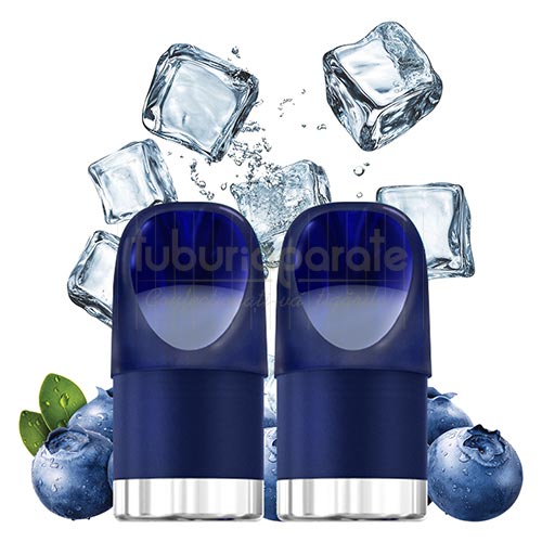 Capsule Blu Bar Blueberry Ice 20MG (2 capsule) Capsule de unica folosinta Blu Bar Blueberry Ice cu nicotina de 20 MG in pachet de 2 bucati