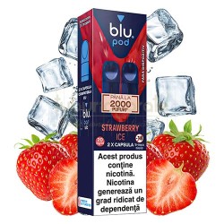 Capsule Blu Bar Strawberry Ice 20MG (2 capsule)