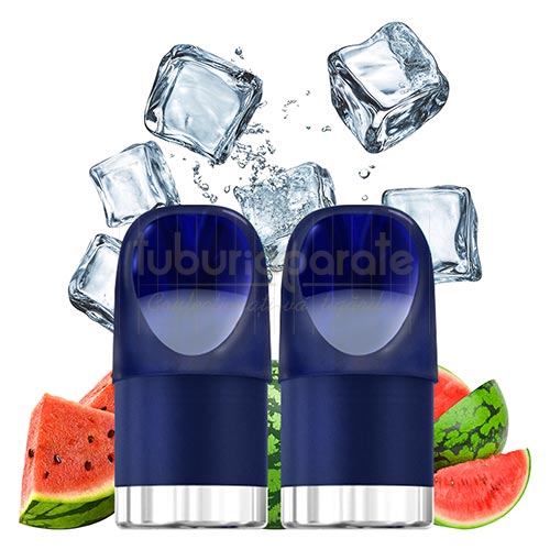 Capsule Blu Bar Watermelon Ice 20MG (2 capsule) Capsule de unica folosinta cu 1000 pufuri Blu Bar Watermelon Ice cu nicotina de 20MG