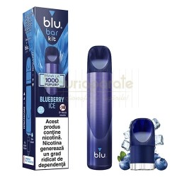 Kit Blu Bar Blueberry Ice 20MG (1 capsula)