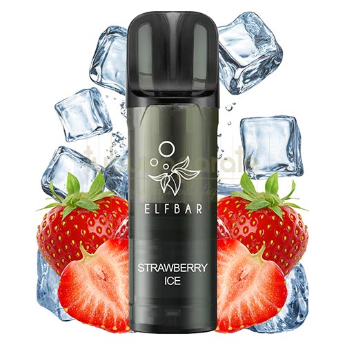 Cartus Elf Bar ELFA Pro - Strawberry Ice Cartus rezerva Elf Bar ELFA Pro Strawberry Ice cu pana la 1000 de pufuri
