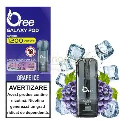 Capsule Oree Galaxy Grape Ice 17MG (1 capsula) 1200 pufuri