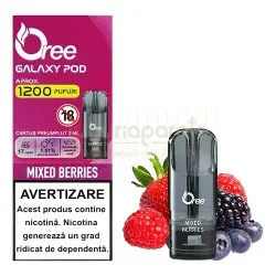 Capsule Oree Galaxy Mixed Berries 17MG (1 capsula) 1200 pufuri