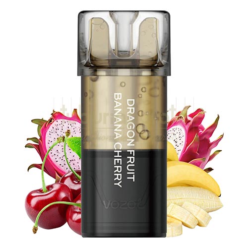 Cartus Vozol Switch Pro Dragon Fruit Banana Cherry (1 capsula) Pachet cu 1 cartus Vozol Switch Pro Dragon Fruit Banana Cherry cu pana la 1000 pufuri