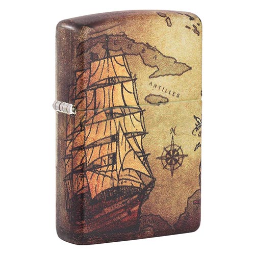 151853 Bricheta Zippo Pirate Ship Brichete Zippo Pirate Ship in cutie originala