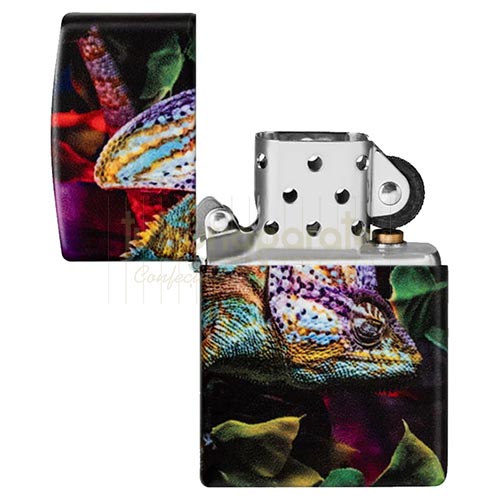 152688 Bricheta Zippo Chameleon Bricheta premium reincarcabila cu benzina Zippo editie Chameleon