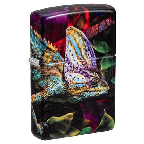 152688 Bricheta Zippo Chameleon Bricheta premium reincarcabila cu benzina Zippo editie Chameleon