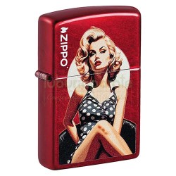 Zippo, 155149 Bricheta Zippo Polka Dot Pinup, TuburiAparate.ro