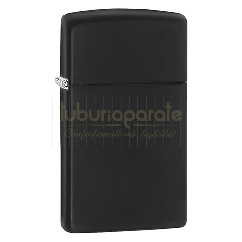 1618 Bricheta Zippo Slim Black Matte Bricheta metalica marca Zippo Slim Black Matte in cutie originala reincarcabila cu benzina
